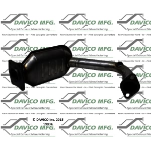 Davico Direct Fit Catalytic Converter and Pipe Assembly for 2004 Ford Focus - 19034