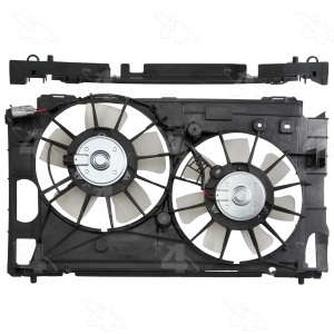 Four Seasons Dual Radiator And Condenser Fan Assembly for 2014 Toyota Prius V - 76270