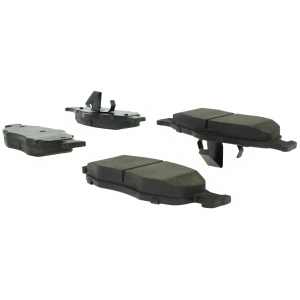 Centric Posi Quiet™ Semi-Metallic Front Disc Brake Pads for 1997 Ford Contour - 104.06480