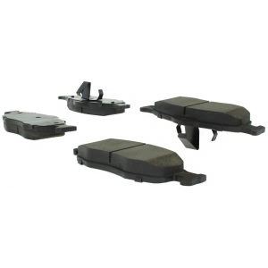 Centric Posi Quiet™ Semi-Metallic Front Disc Brake Pads for 1997 Mercury Mystique - 104.06480