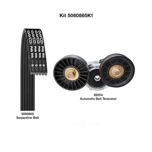 Dayco Serpentine Belt Kit for Ram 1500 - 5060865K1