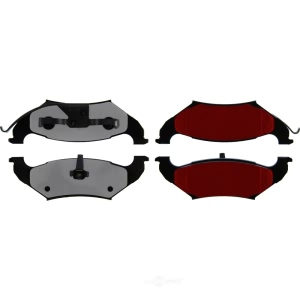 Centric Posi Quiet Pro™ Semi-Metallic Rear Disc Brake Pads for 1999 Dodge Grand Caravan - 500.07150