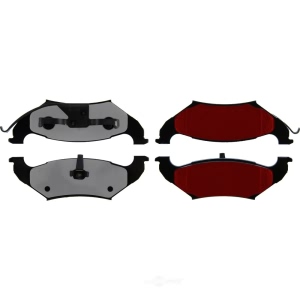 Centric Posi Quiet Pro™ Semi-Metallic Rear Disc Brake Pads for 2000 Dodge Grand Caravan - 500.07150