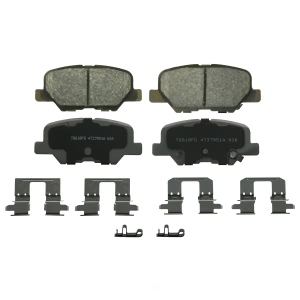 Wagner Thermoquiet Ceramic Rear Disc Brake Pads for Mazda 3 - QC1679