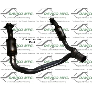Davico Direct Fit Catalytic Converter and Pipe Assembly for 2006 Dodge Ram 1500 - 19415