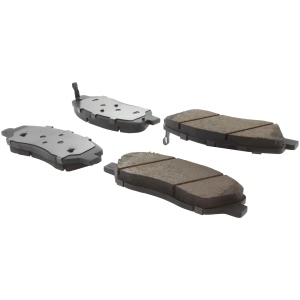 Centric Posi Quiet™ Ceramic Front Disc Brake Pads for Hyundai Entourage - 105.12020