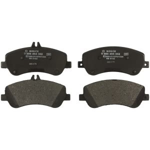 Bosch EuroLine™ Semi-Metallic Front Disc Brake Pads for 2011 Mercedes-Benz GLK350 - 0986494302