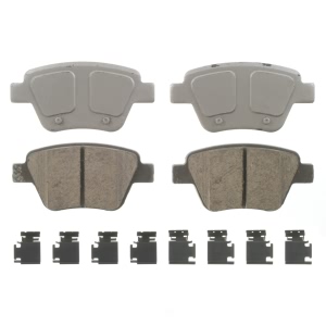 Wagner Thermoquiet Ceramic Rear Disc Brake Pads for Volkswagen Eos - QC1456
