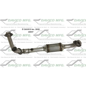 Davico Direct Fit Catalytic Converter and Pipe Assembly for Mercedes-Benz 380SL - 16037