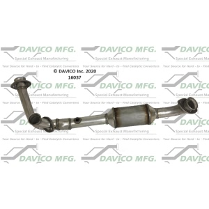 Davico Direct Fit Catalytic Converter and Pipe Assembly for Mercedes-Benz - 16037