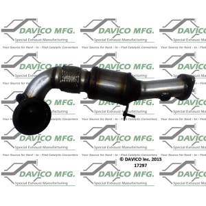 Davico Direct Fit Catalytic Converter for 2009 BMW 535i xDrive - 17297