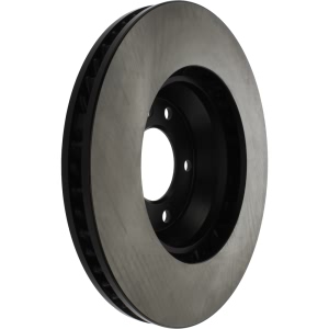 Centric Premium Vented Front Passenger Side Brake Rotor for 2010 Porsche Cayenne - 125.33091