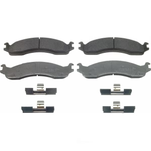 Wagner Thermoquiet Semi Metallic Front Disc Brake Pads for Dodge Ram 2500 Van - MX655