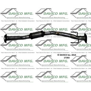 Davico Direct Fit Catalytic Converter and Pipe Assembly for Isuzu Ascender - 17202
