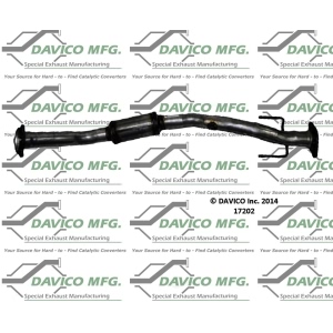 Davico Direct Fit Catalytic Converter and Pipe Assembly for 2007 Isuzu Ascender - 17202