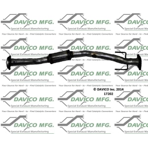 Davico Direct Fit Catalytic Converter and Pipe Assembly for 2006 Chevrolet Trailblazer - 17202