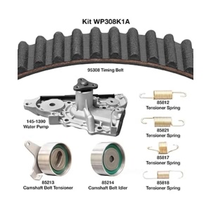 Dayco Timing Belt Kit With Water Pump for 2000 Mazda Protege - WP308K1A