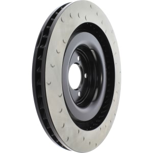 Centric SportStop Slotted 1-Piece Front Driver Side Brake Rotor for 2014 Jaguar XK - 126.20026