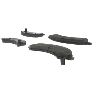 Centric Premium™ Semi-Metallic Brake Pads With Shims And Hardware for 2004 Chevrolet Express 3500 - 300.09890