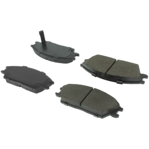 Centric Posi Quiet™ Semi-Metallic Front Disc Brake Pads for 1994 Hyundai Excel - 104.04400