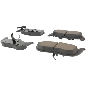 Centric Premium Ceramic Rear Disc Brake Pads for 2007 Jeep Commander - 301.10870