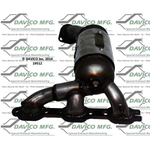 Davico Exhaust Manifold with Integrated Catalytic Converter for Dodge Grand Caravan - 19512