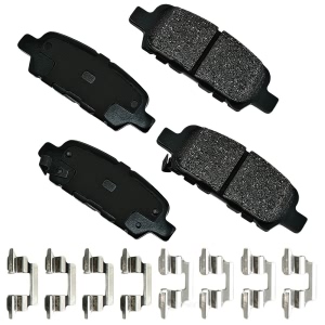 Akebono Pro-ACT™ Ultra-Premium Ceramic Rear Disc Brake Pads for 2016 Infiniti QX70 - ACT905A