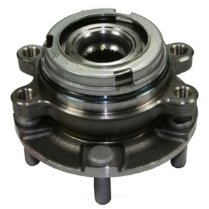Centric Premium™ Front Driver Side Driven Wheel Bearing and Hub Assembly for Nissan Altima - 401.42001