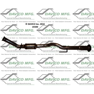 Davico Direct Fit Catalytic Converter and Pipe Assembly for 2003 Chevrolet Trailblazer EXT - 19200
