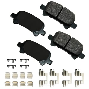 Akebono Pro-ACT™ Ultra-Premium Ceramic Rear Disc Brake Pads for 2006 Toyota Avalon - ACT828A