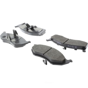 Centric Posi Quiet™ Semi-Metallic Front Disc Brake Pads for 2002 Chrysler 300M - 104.07300