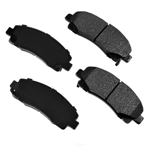 Akebono Performance™ Ultra-Premium Ceramic Brake Pads for 2014 Honda Ridgeline - ASP1102