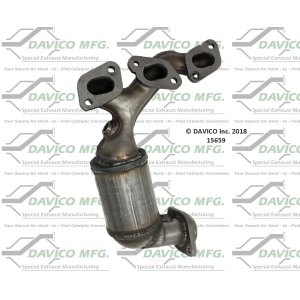 Davico Exhaust Manifold with Integrated Catalytic Converter for Mazda Tribute - 15659