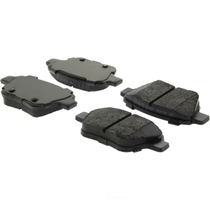 Centric Posi Quiet™ Extended Wear Semi-Metallic Rear Disc Brake Pads for 2014 Volkswagen Passat - 106.14560