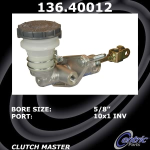 Centric Premium Clutch Master Cylinder for 2007 Honda S2000 - 136.40012