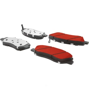 Centric Posi Quiet Pro™ Ceramic Front Disc Brake Pads for Hyundai Santa Fe - 500.12020