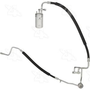 Four Seasons A C Accumulator With Hose Assembly for 1991 Lincoln Mark VII - 55682