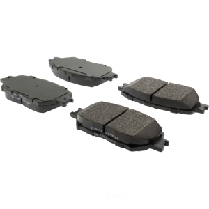 Centric Posi Quiet™ Extended Wear Semi-Metallic Front Disc Brake Pads for 2002 Toyota Camry - 106.09080