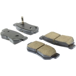 Centric Posi Quiet™ Ceramic Brake Pads With Shims And Hardware for 2008 Kia Optima - 105.08130