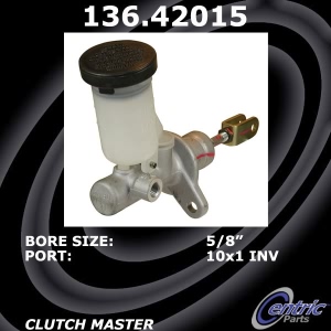 Centric Premium Clutch Master Cylinder for 2003 Nissan Maxima - 136.42015