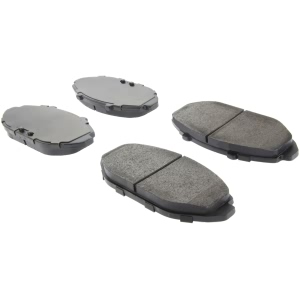 Centric Posi Quiet™ Semi-Metallic Front Disc Brake Pads for 1999 Lincoln Town Car - 104.07480