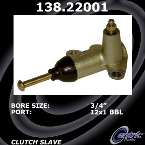 Centric Premium Clutch Slave Cylinder for Sterling 825 - 138.22001
