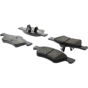 Centric Posi Quiet™ Semi-Metallic Brake Pads With Hardware for 2011 Ford Escape - 104.10470