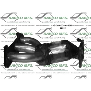 Davico Exhaust Manifold with Integrated Catalytic Converter for 2002 Volvo S80 - 18222