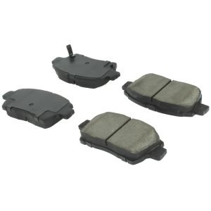 Centric Posi Quiet™ Semi-Metallic Front Disc Brake Pads for 2012 Scion iQ - 104.08220