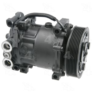 Four Seasons Remanufactured A C Compressor With Clutch for 2002 Dodge Ram 2500 - 77562