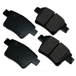 Akebono Pro-ACT™ Ultra-Premium Ceramic Rear Disc Brake Pads for Mercury Montego - ACT1071