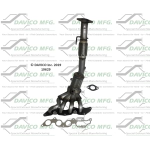 Davico Exhaust Manifold with Integrated Catalytic Converter for Ford Fusion - 19629