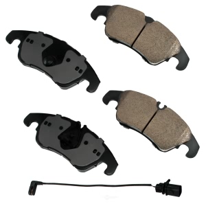 Akebono EURO™ Ultra-Premium Ceramic Front Disc Brake Pads for Audi A6 Quattro - EUR1322A