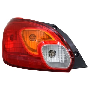 TYC Driver Side Replacement Tail Light for 2014 Mitsubishi Mirage - 11-6796-00-9